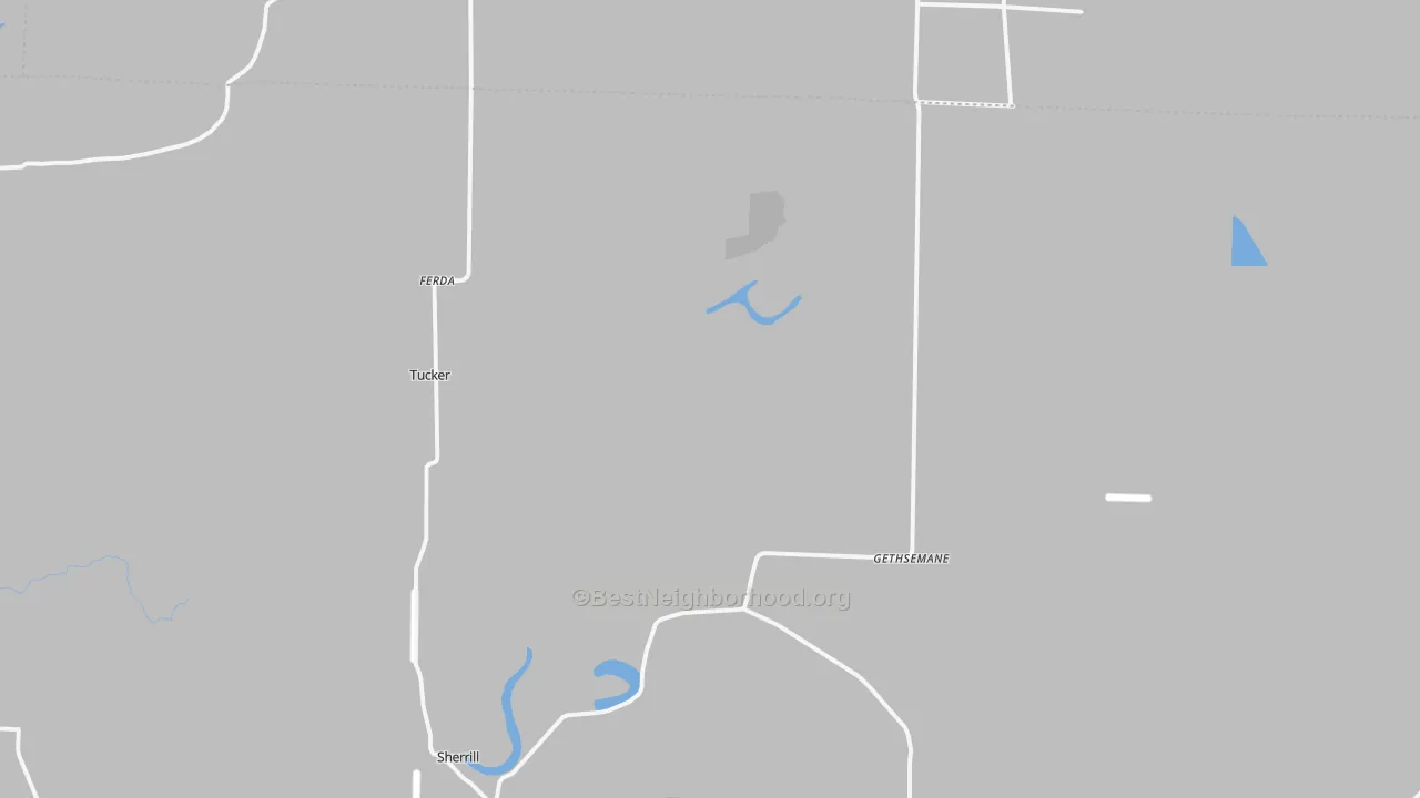 Transit Grade map of 72168, AR