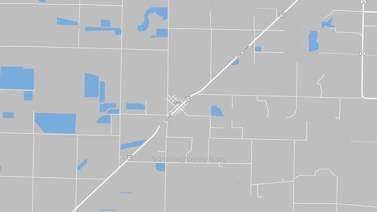 Transit Grade map of 72170, AR
