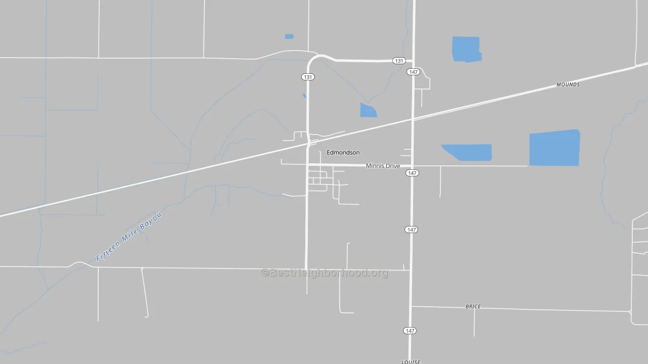 Transit Grade map of 72332, AR
