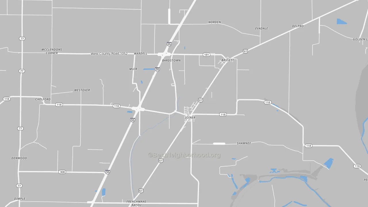 Transit Grade map of 72350, AR