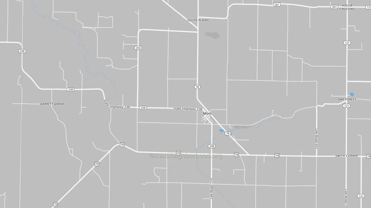 Transit Grade map of 72368, AR