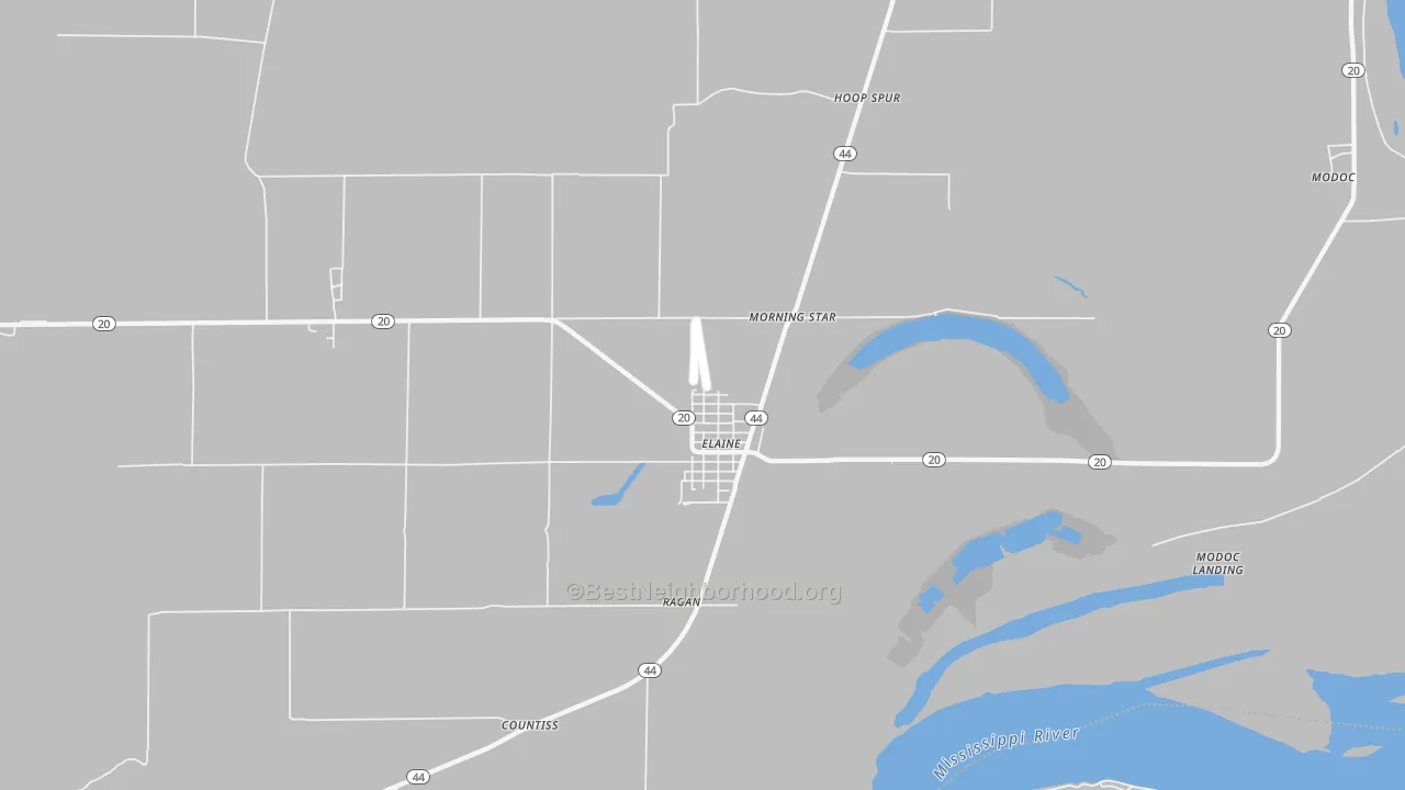 Transit Grade map of 72389, AR