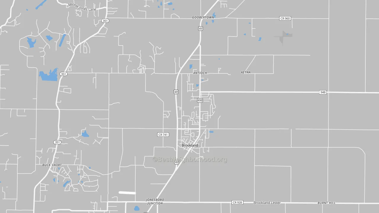 Transit Grade map of 72417, AR