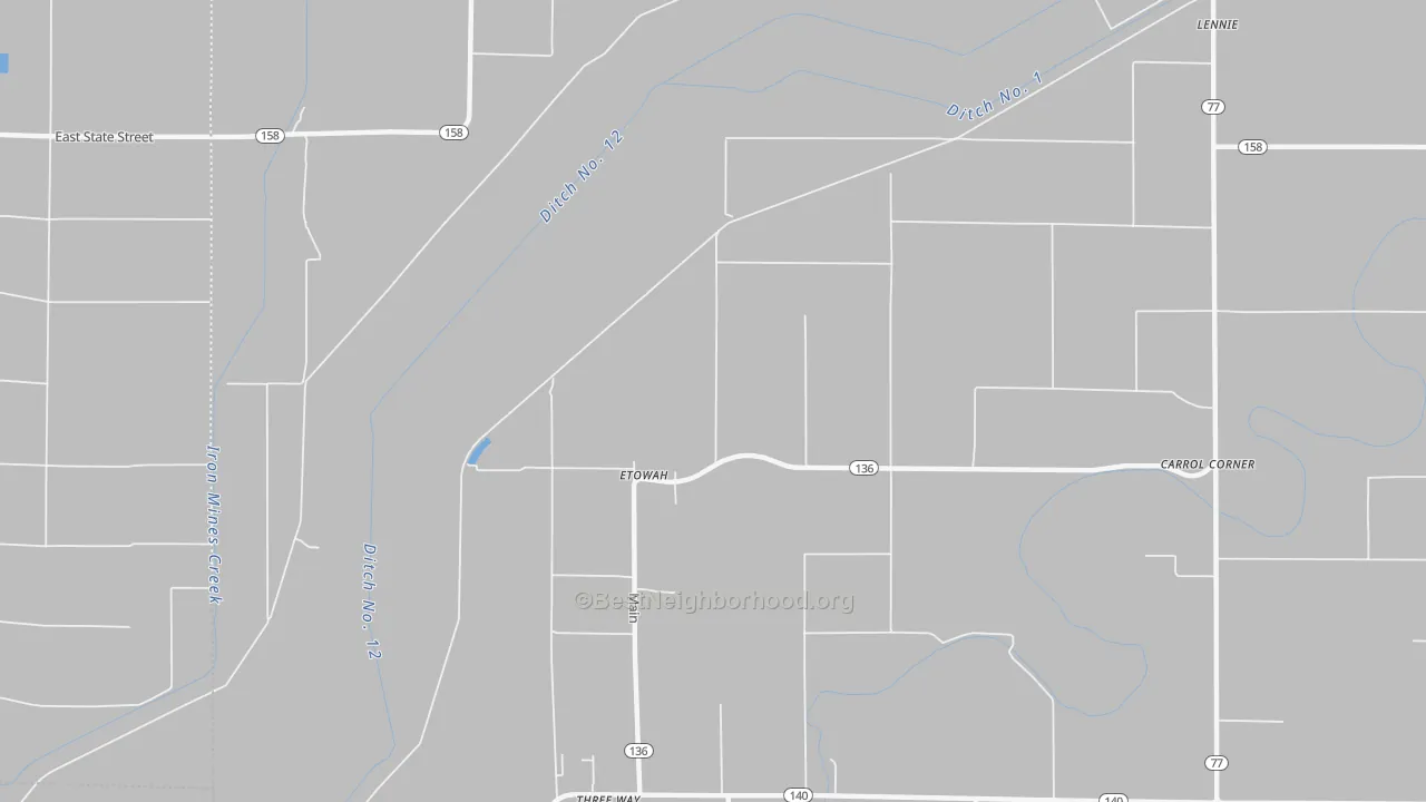 Transit Grade map of 72428, AR