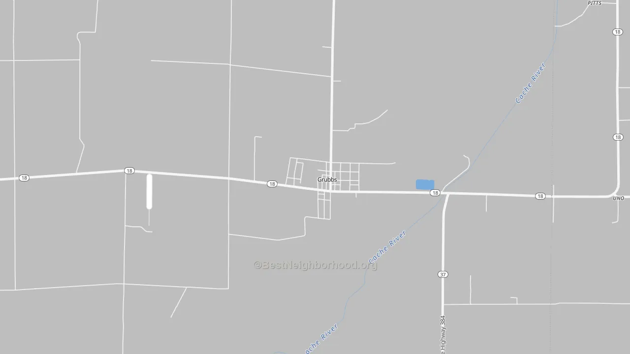 Transit Grade map of 72431, AR