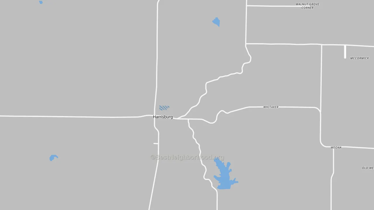 Transit Grade map of 72432, AR