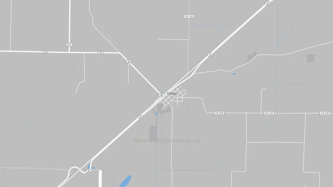 Transit Grade map of 72449, AR