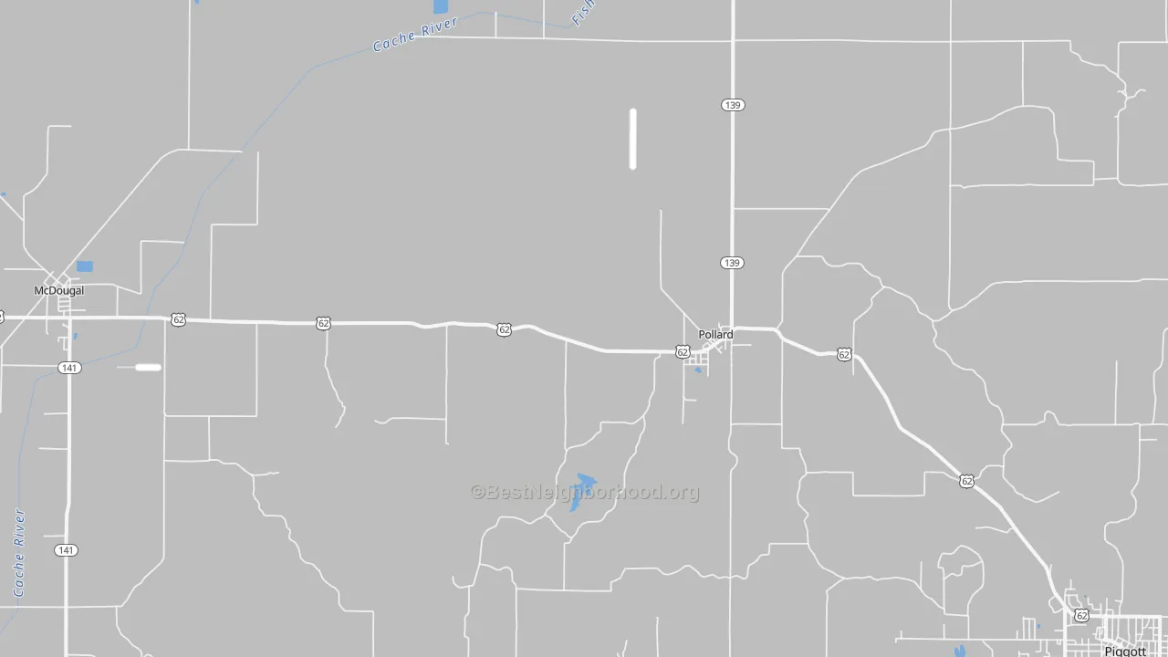 Transit Grade map of 72456, AR