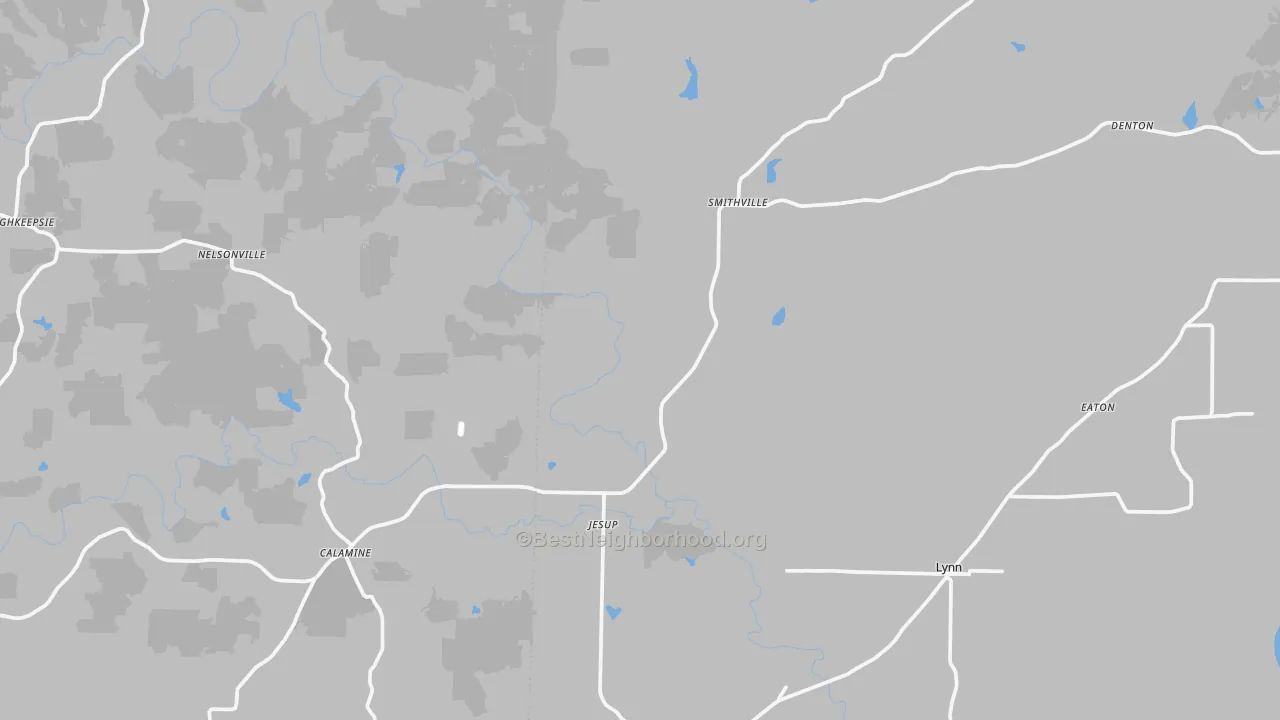 Transit Grade map of 72466, AR