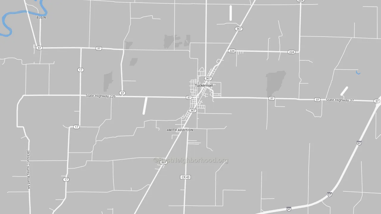 Transit Grade map of 72473, AR