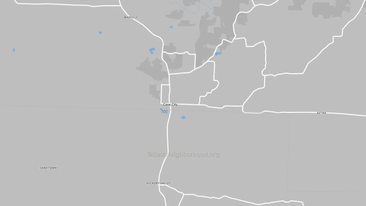Transit Grade map of 72521, AR