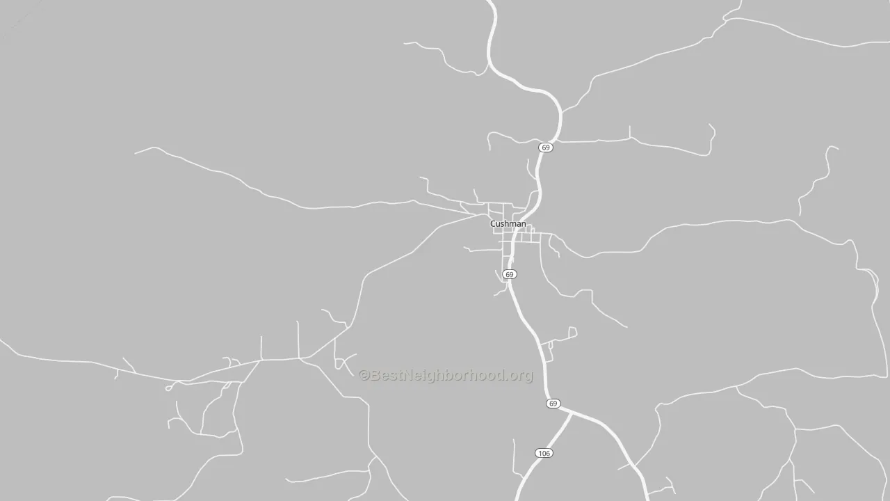 Transit Grade map of 72526, AR
