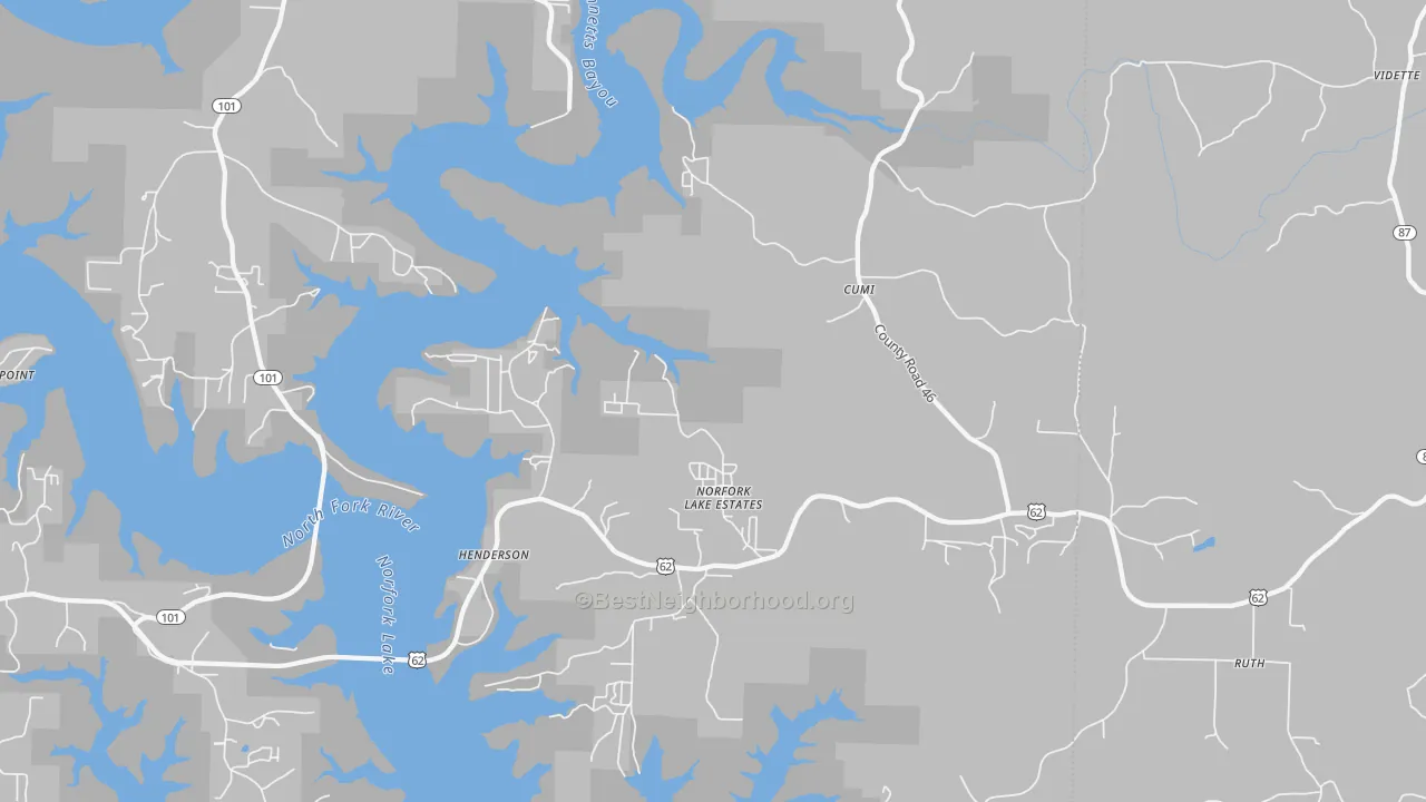 Transit Grade map of 72544, AR