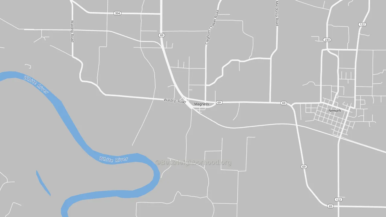 Transit Grade map of 72553, AR