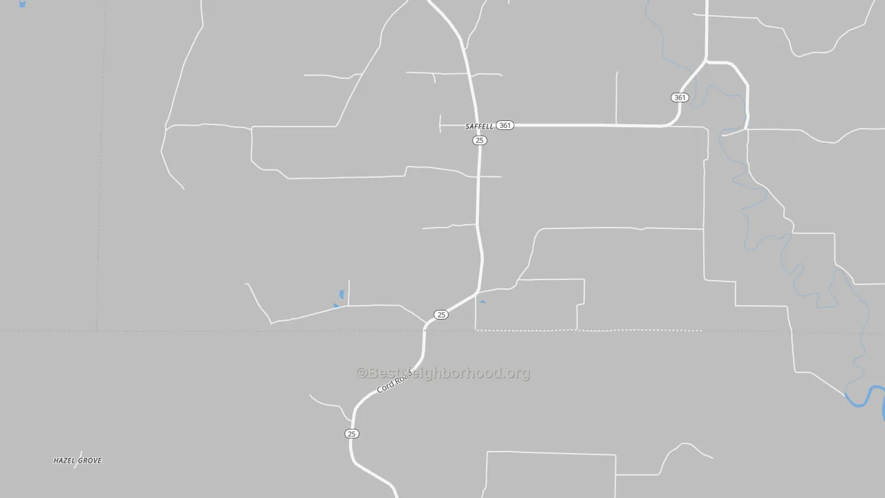 Transit Grade map of 72572, AR