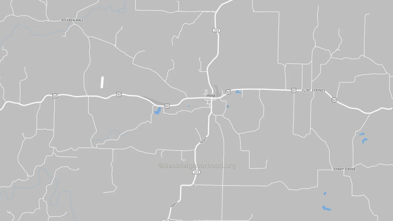 Transit Grade map of 72583, AR