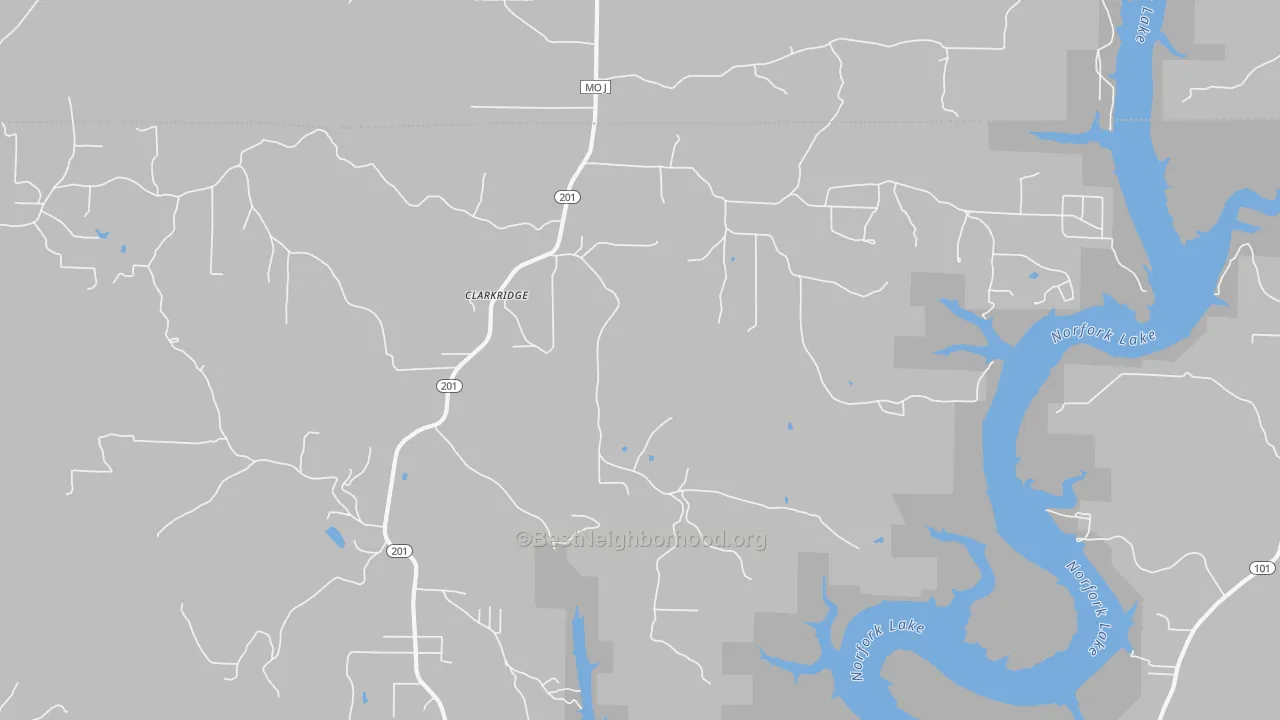 Transit Grade map of 72623, AR