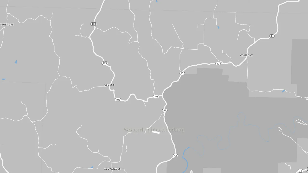 Transit Grade map of 72624, AR