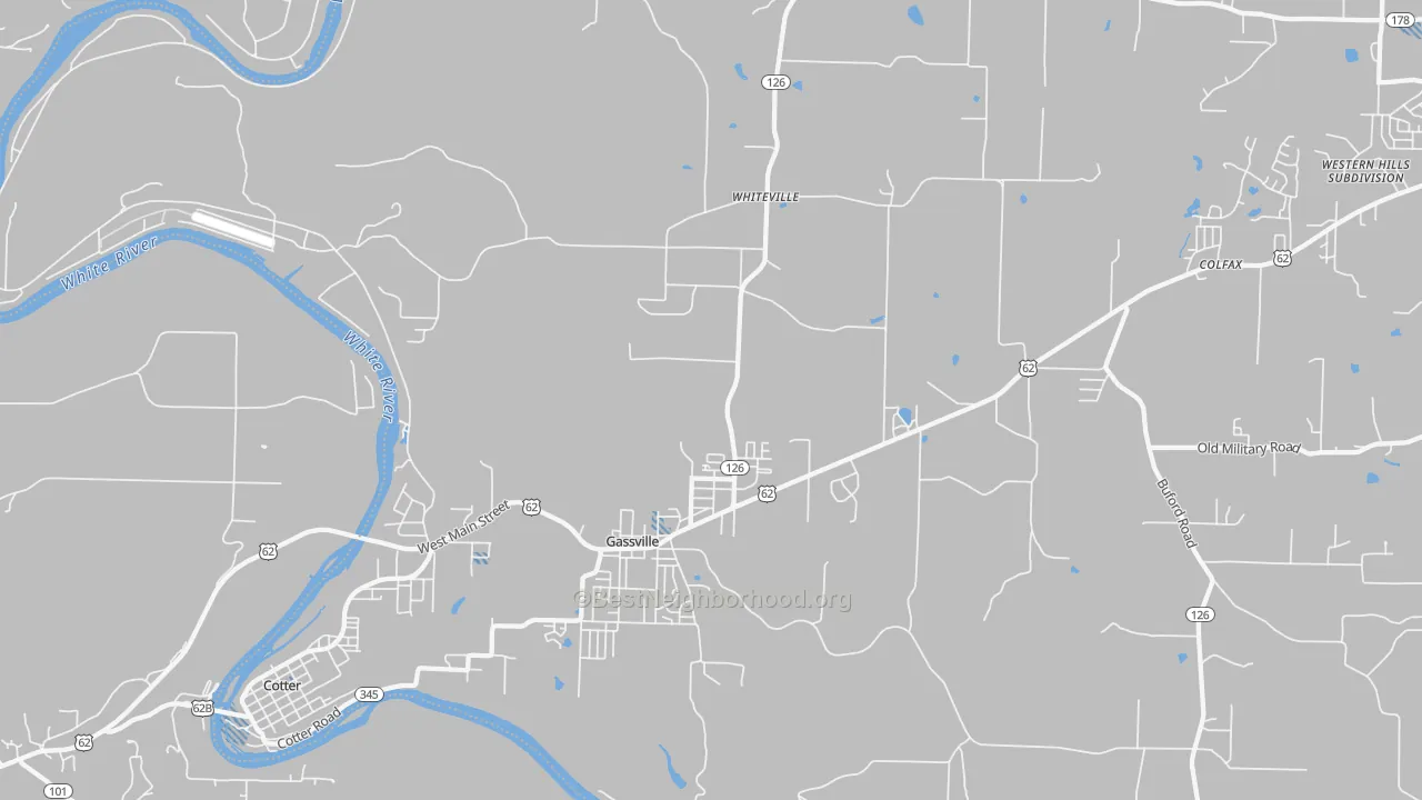 Transit Grade map of 72635, AR
