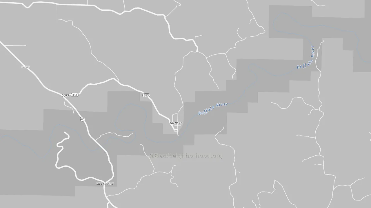 Transit Grade map of 72636, AR
