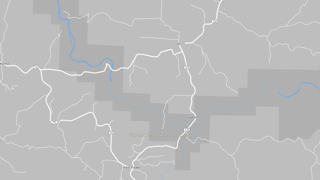 Transit Grade map of 72640, AR