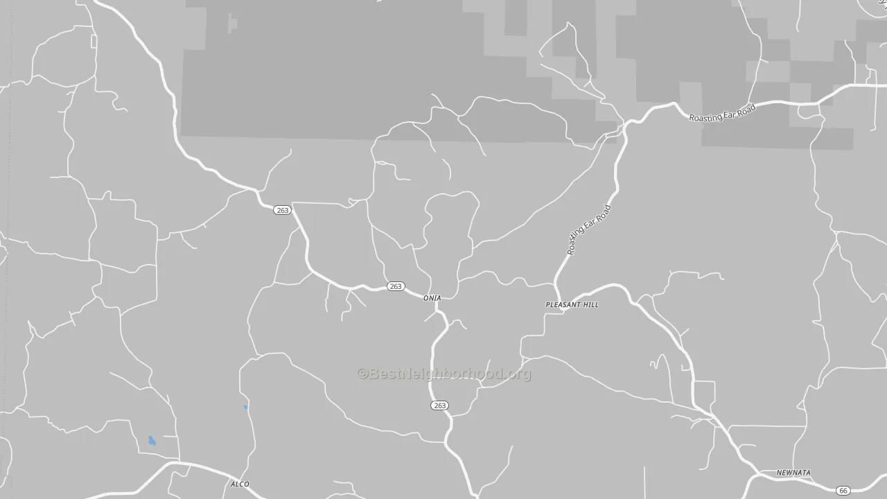 Transit Grade map of 72663, AR