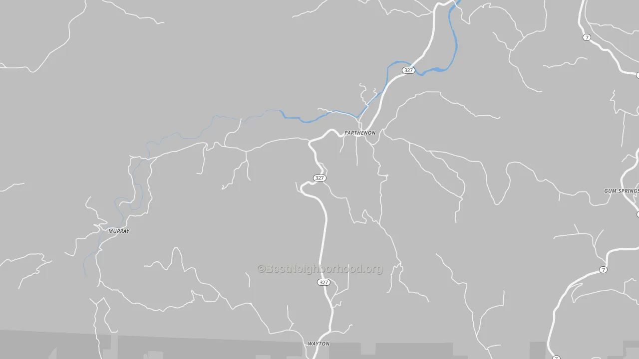 Transit Grade map of 72666, AR
