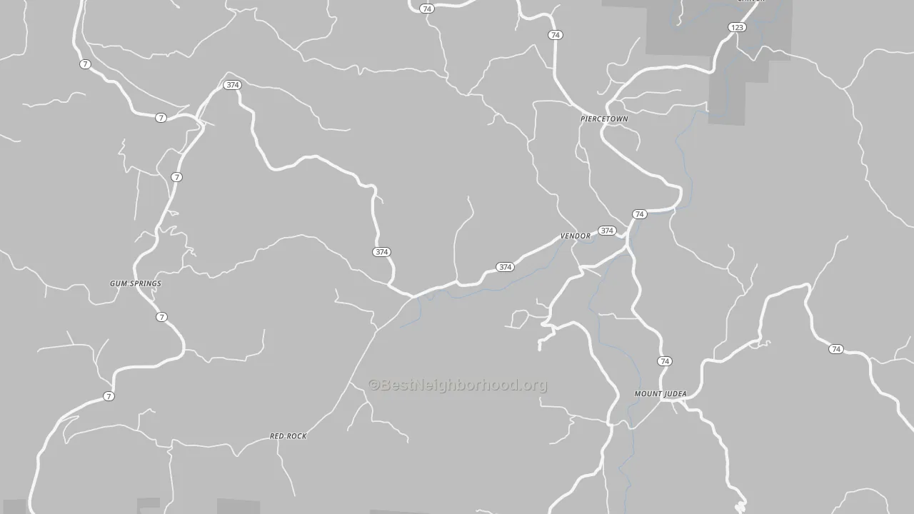 Transit Grade map of 72683, AR