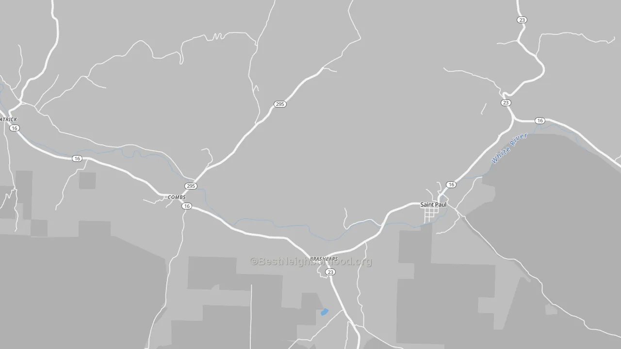 Transit Grade map of 72721, AR
