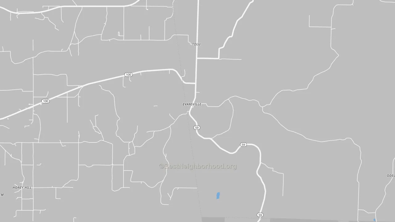 Transit Grade map of 72729, AR