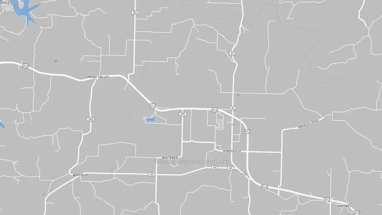 Transit Grade map of 72738, AR