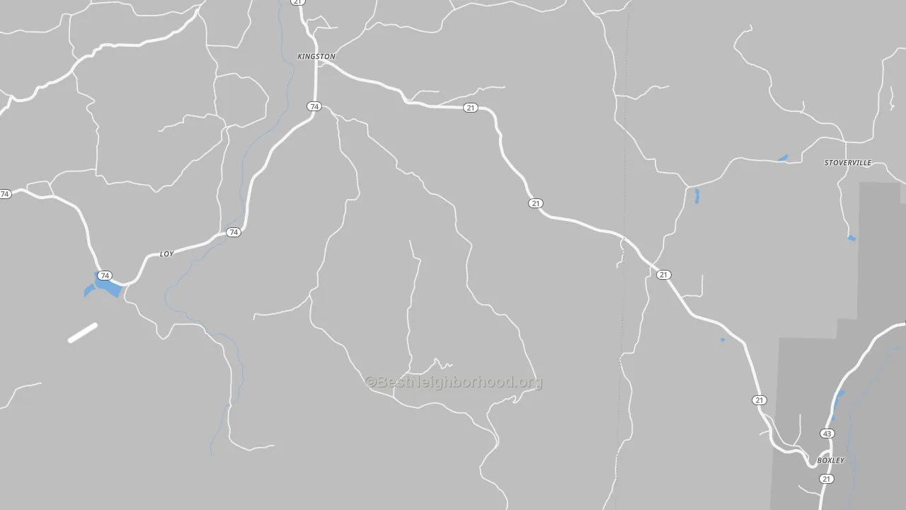 Transit Grade map of 72742, AR