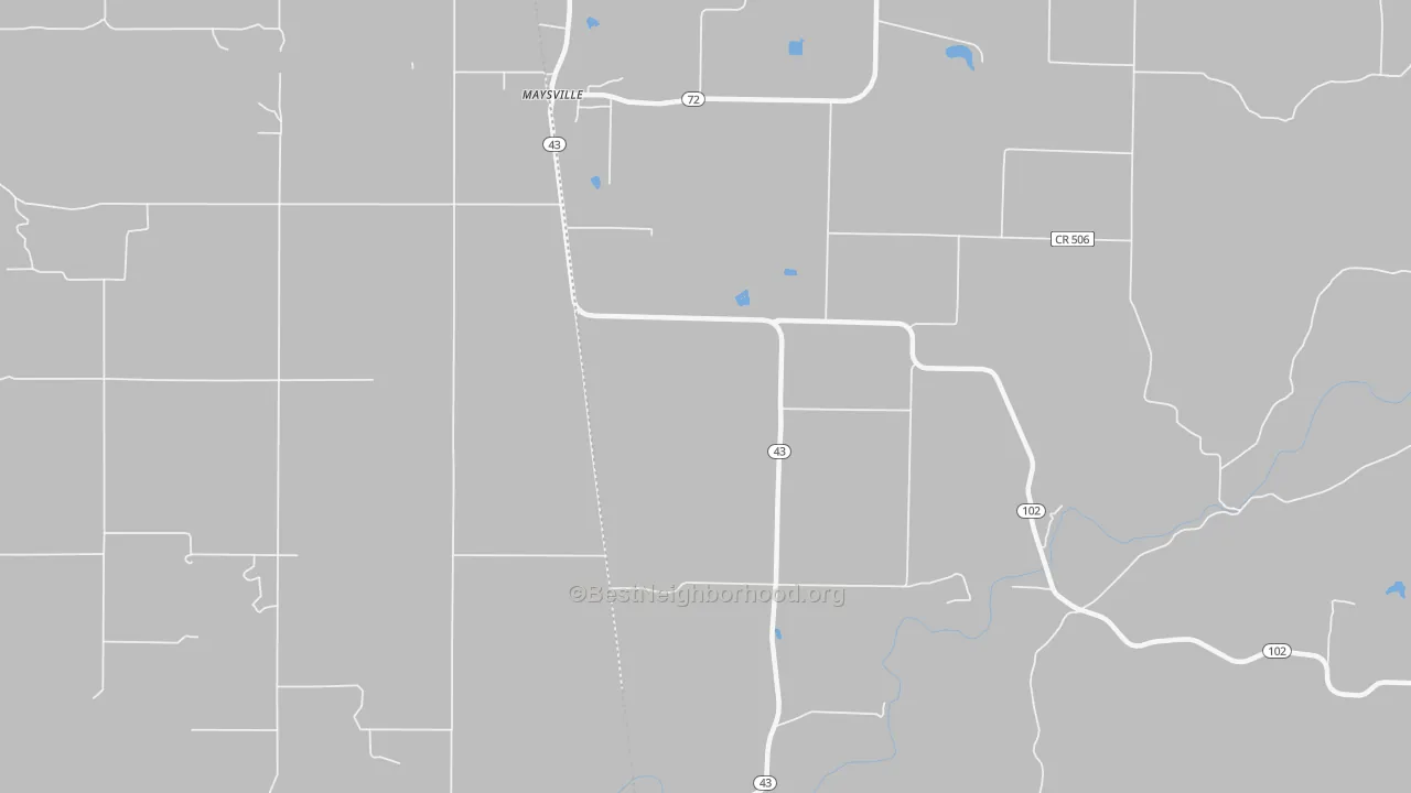 Transit Grade map of 72747, AR