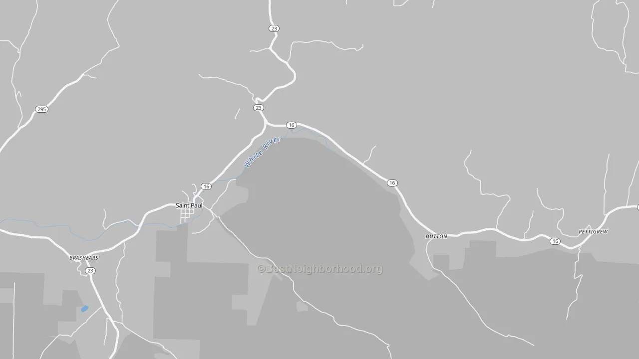 Transit Grade map of 72760, AR