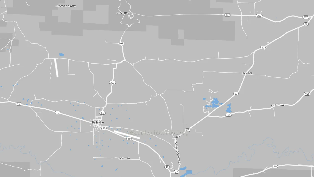 Transit Grade map of 72824, AR
