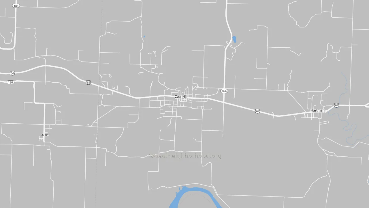 Transit Grade map of 72832, AR