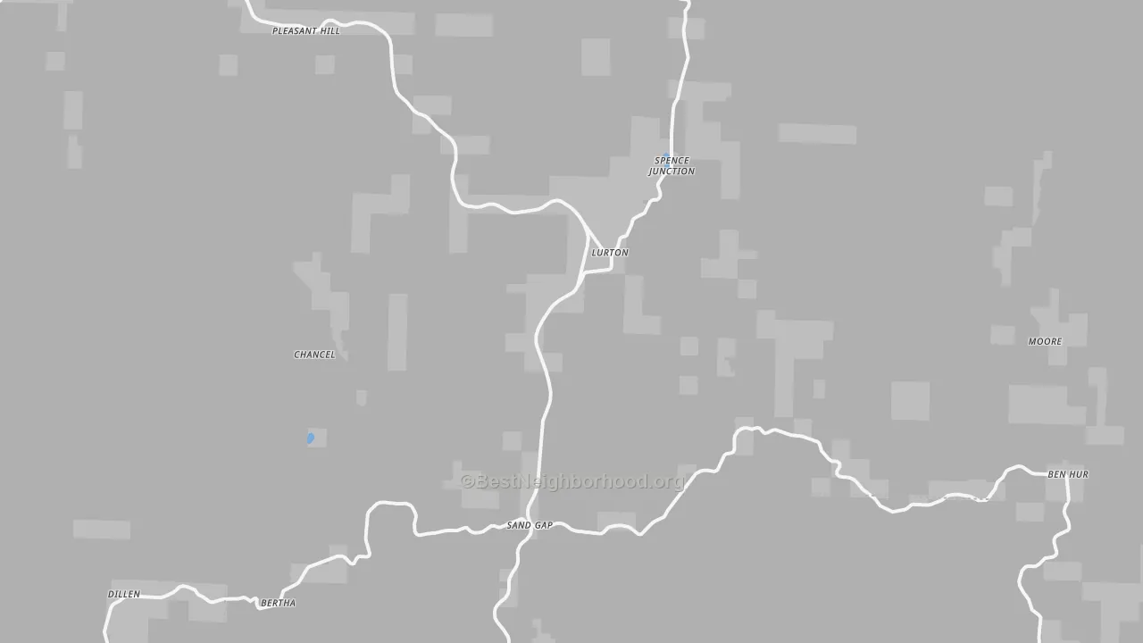Transit Grade map of 72856, AR