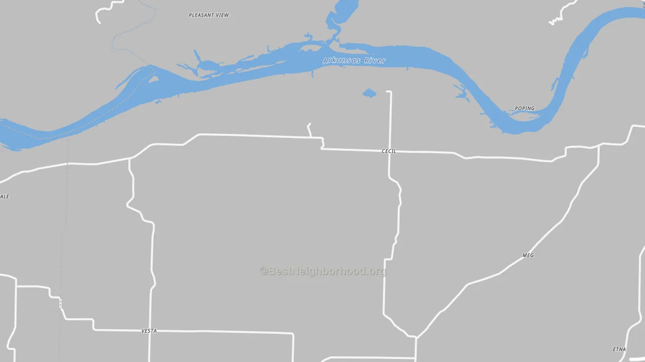 Transit Grade map of 72930, AR
