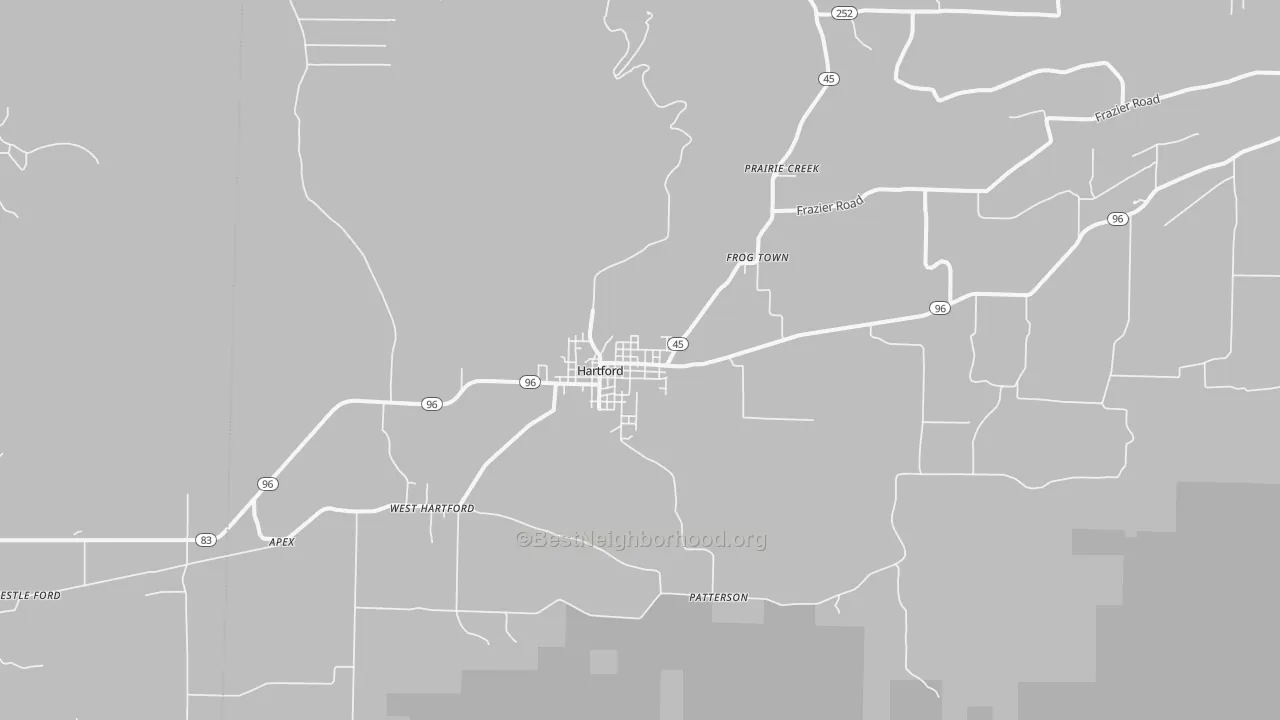 Transit Grade map of 72938, AR