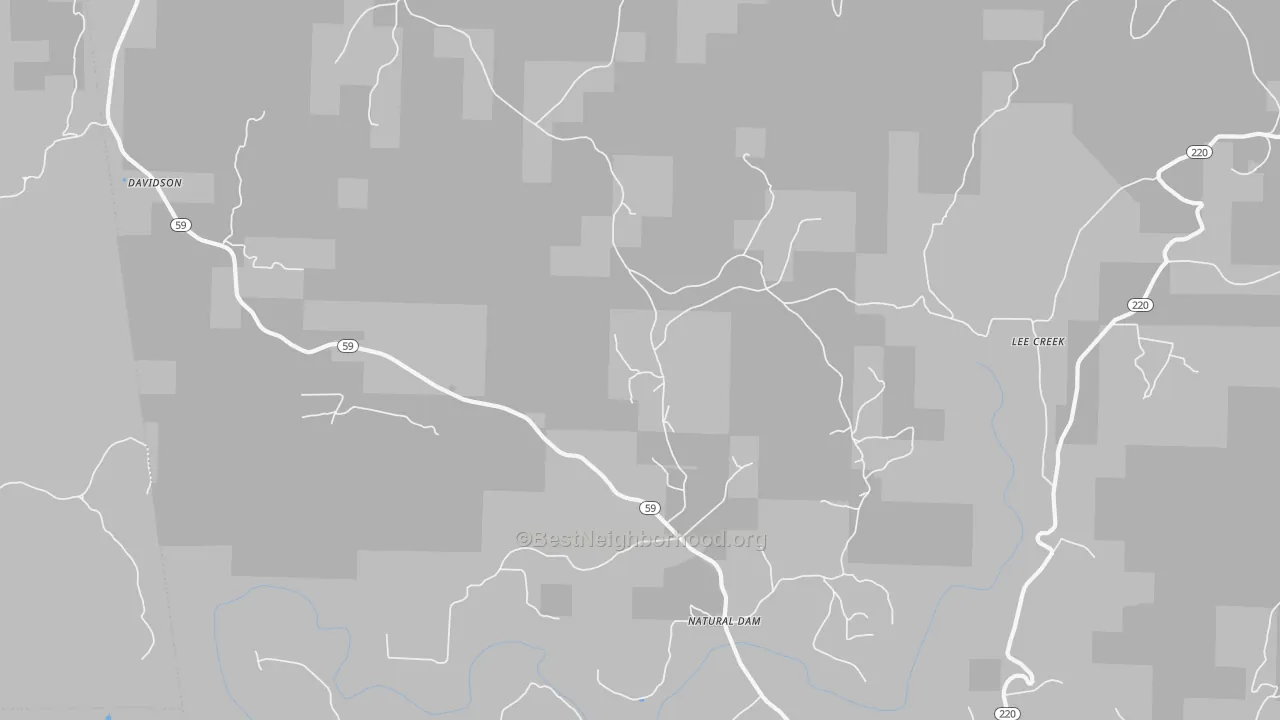 Transit Grade map of 72948, AR