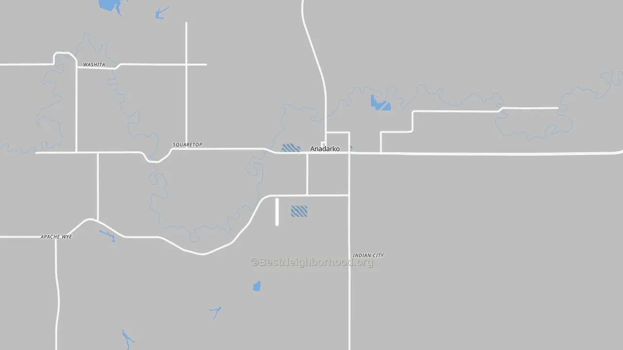 Transit Grade map of 73005, OK