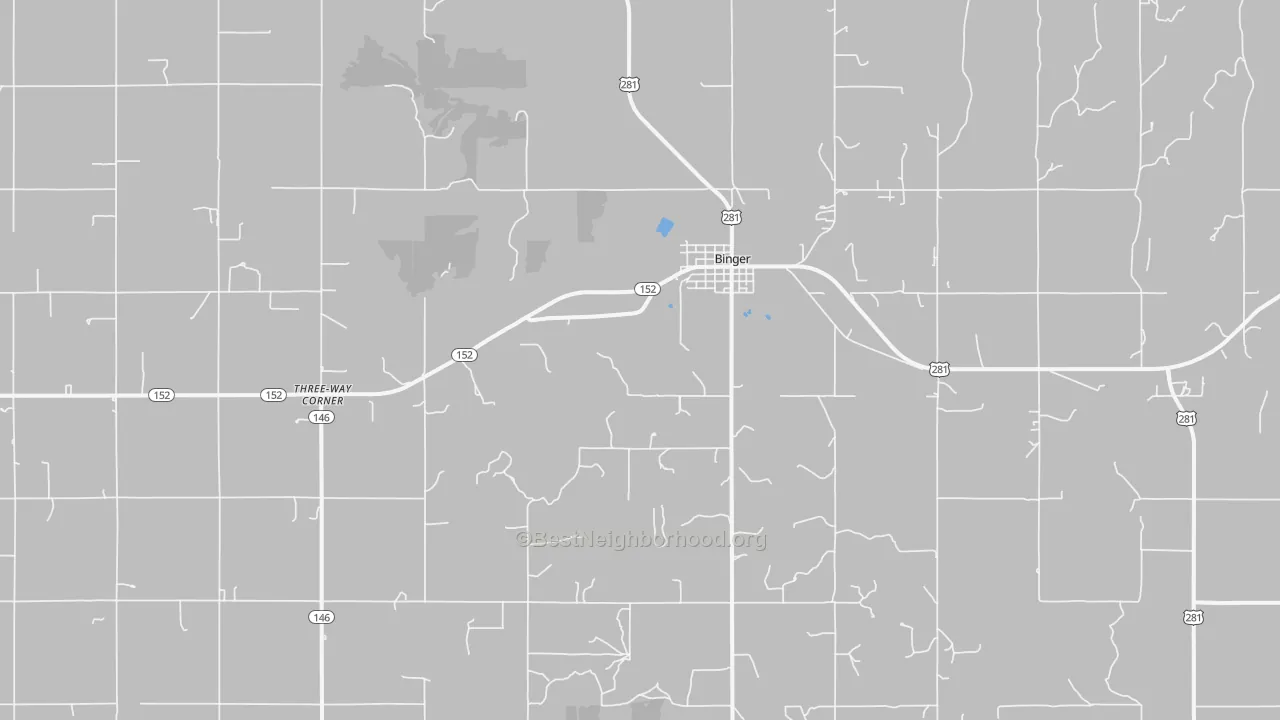 Transit Grade map of 73009, OK