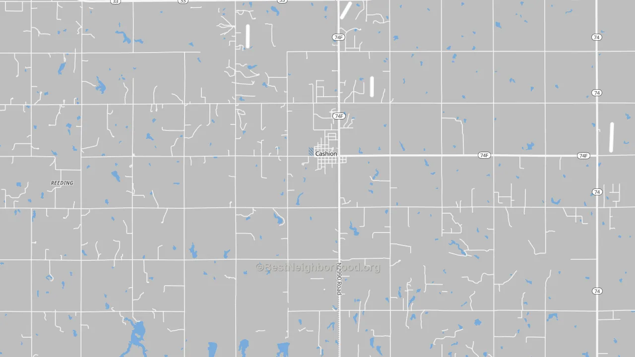 Transit Grade map of 73016, OK