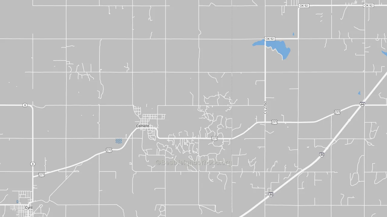 Transit Grade map of 73017, OK