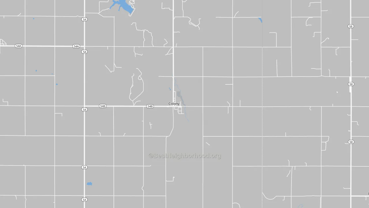 Transit Grade map of 73021, OK