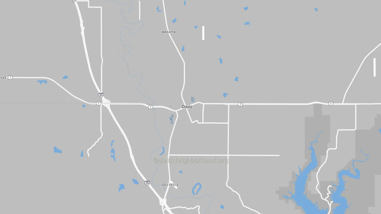 Transit Grade map of 73030, OK