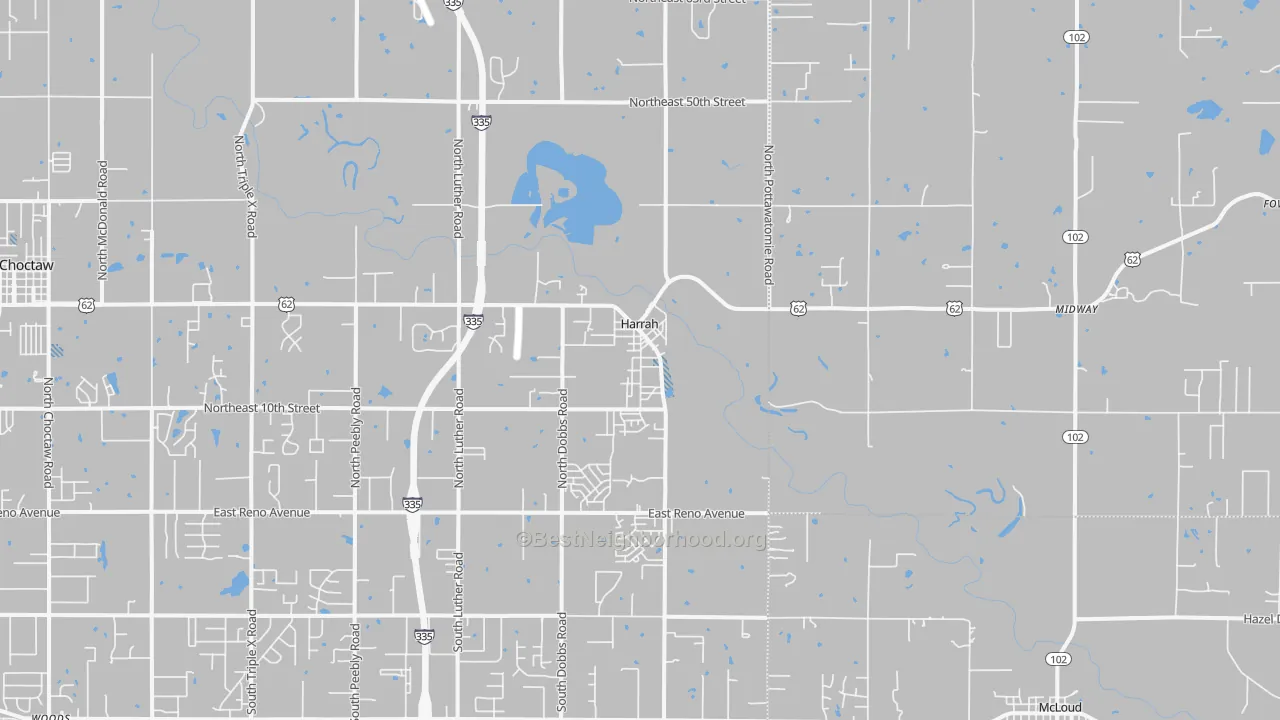 Transit Grade map of 73045, OK