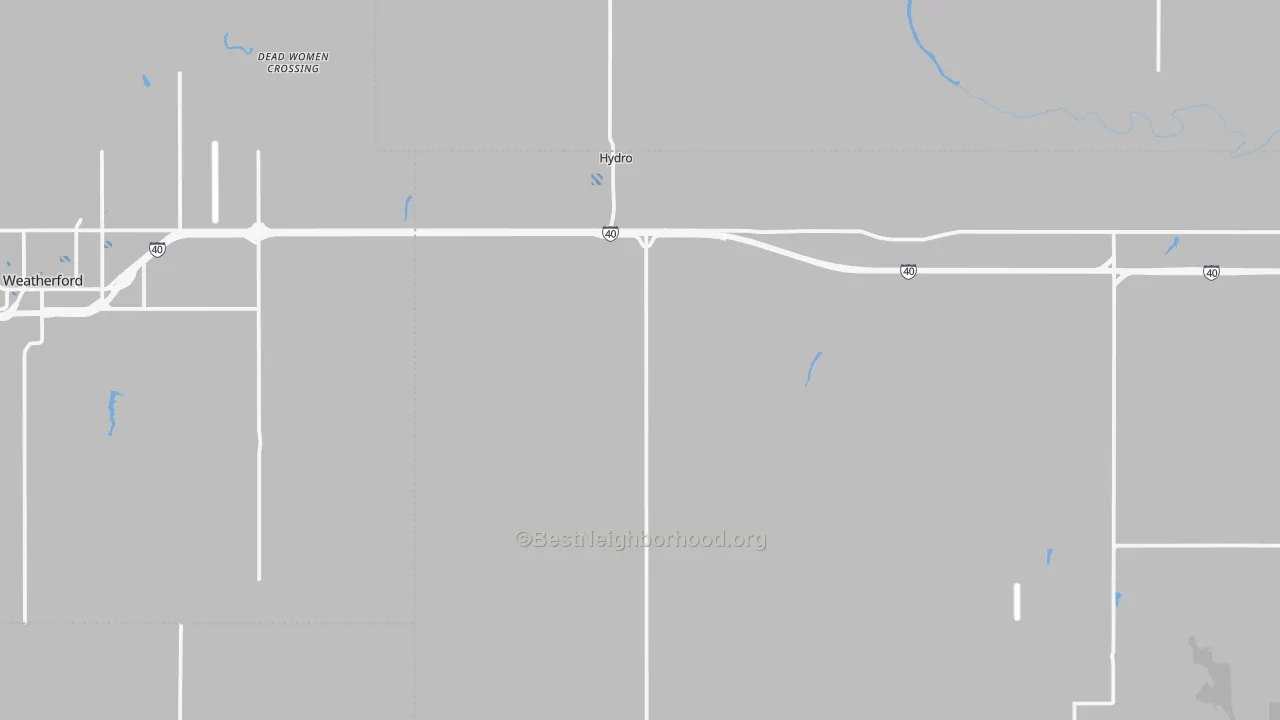 Transit Grade map of 73048, OK