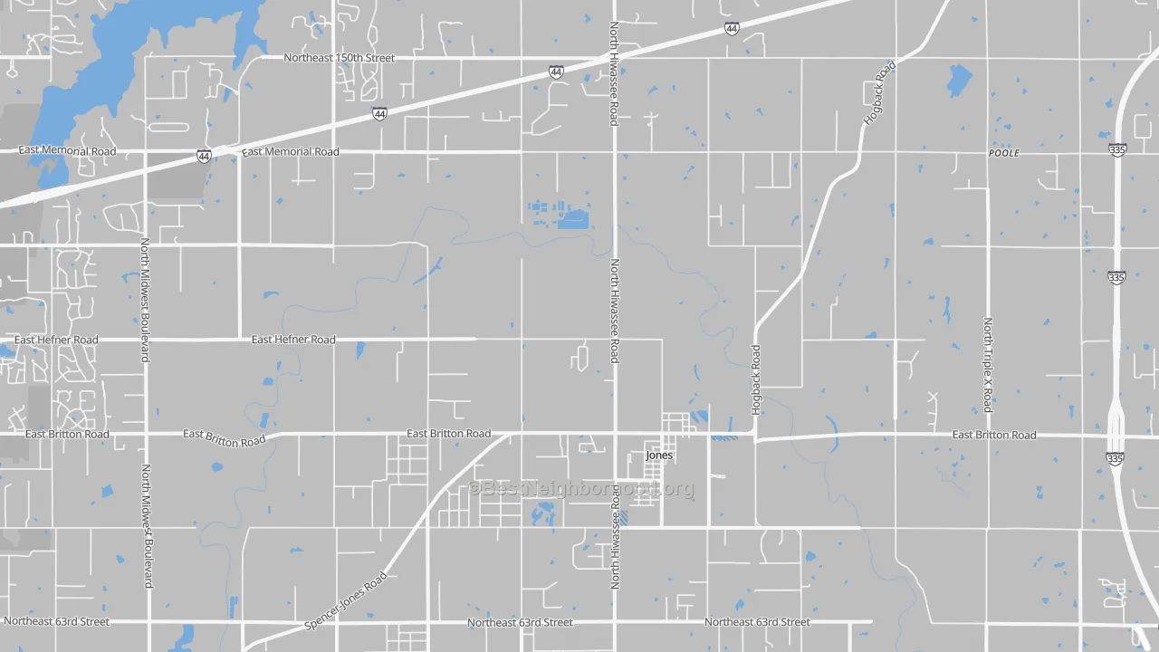 Transit Grade map of 73049, OK