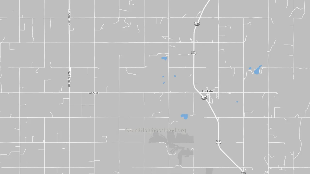 Transit Grade map of 73053, OK